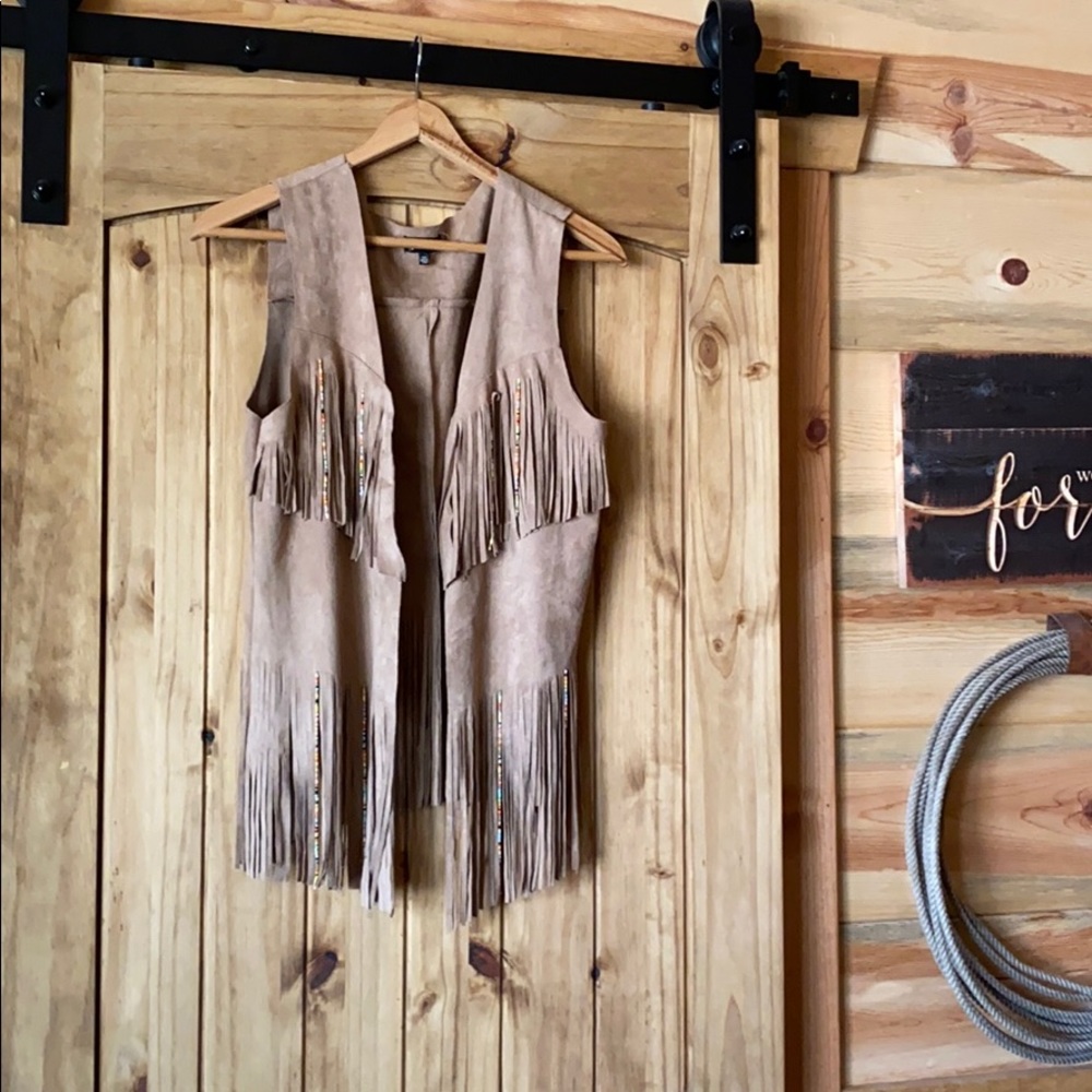 Western Fringe vest